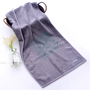 China Custom cheap hand towels Manufacturer Bespoke Bamboo Guest Face Towels Producer